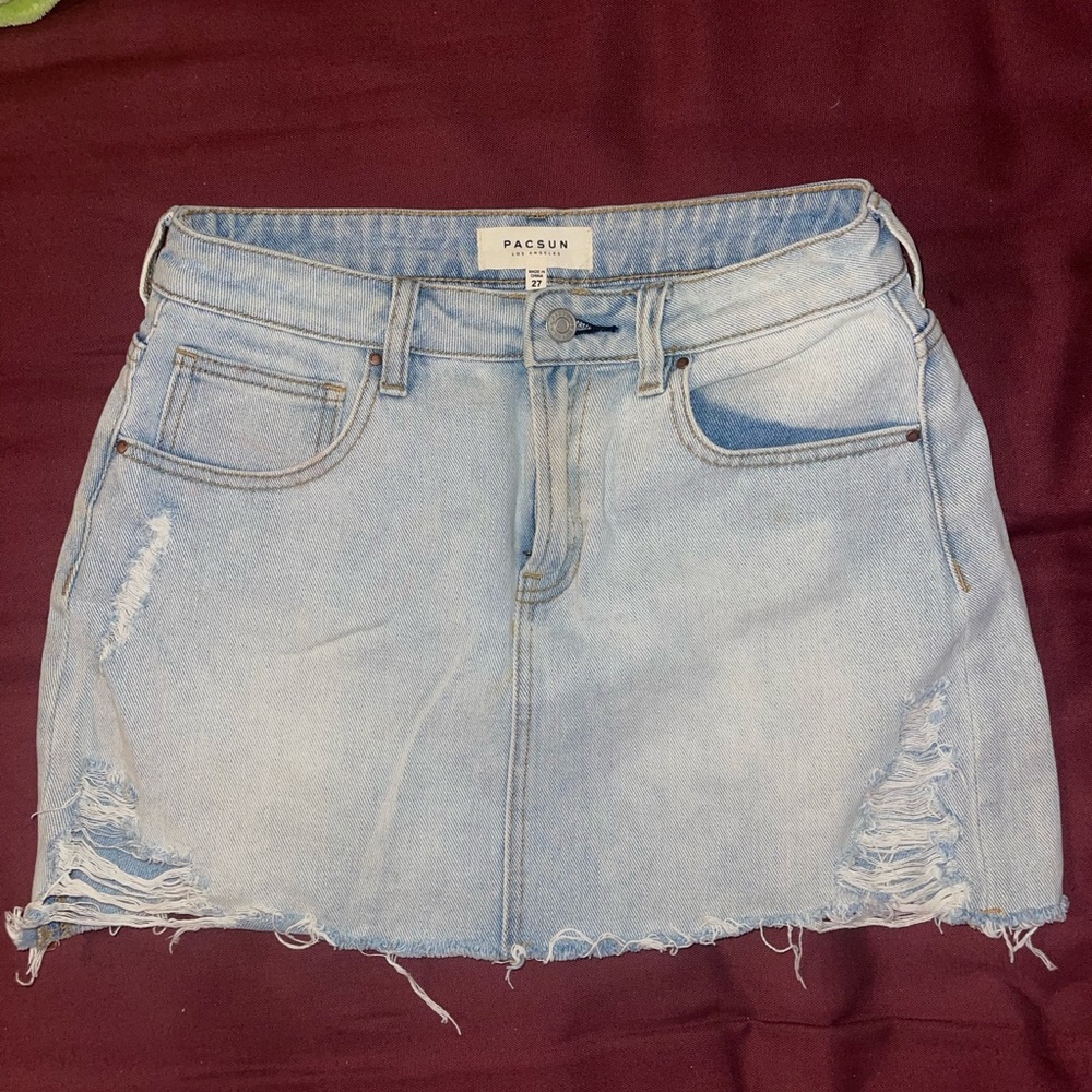 Pacsun denim skirt